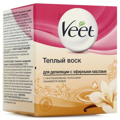 Воск горячий для депиляции Veet, 250 гр