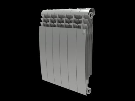 Радиатор отопления Royal Thermo BiLiner 500 new/Silver Satin-12 секц.
