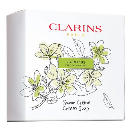 Clarins Savon Creme Jasmin Парфюмированное крем-мыло Savon Creme Jasmin Парфюмированное крем-мыло