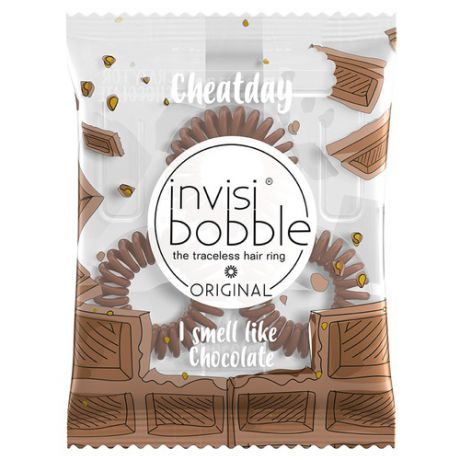 Invisibobble Cheat Day Crazy For Chocalate Ароматизированная резинка-браслет Ароматизированная резинка-браслет Cheat Day Crazy For Chocalate