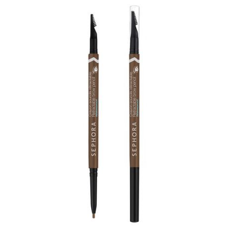 SEPHORA COLLECTION Водостойкий выдвижной карандаш для бровей №8 chocolate brown