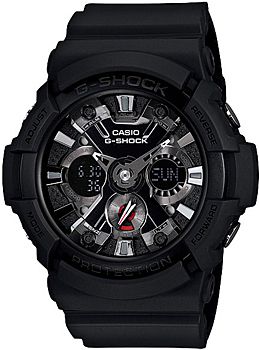 Casio Часы Casio GA-201-1A. Коллекция G-Shock