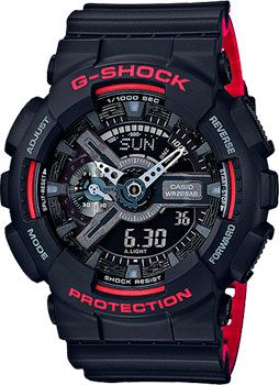 Casio Часы Casio GA-110HR-1A. Коллекция G-Shock