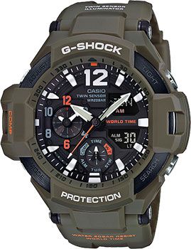 Casio Часы Casio GA-1100KH-3A. Коллекция G-Shock