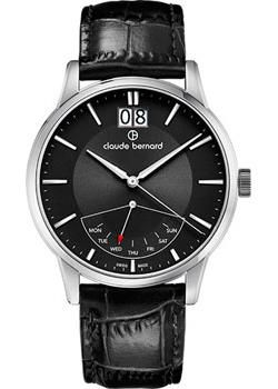 Claude Bernard Часы Claude Bernard 41001-3NIN. Коллекция Classic Gents Big Date Retrograde Day