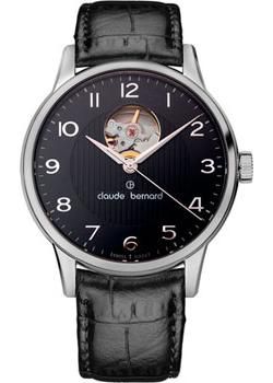 Claude Bernard Часы Claude Bernard 85017-3NBN. Коллекция Classic Automatic Open Heart