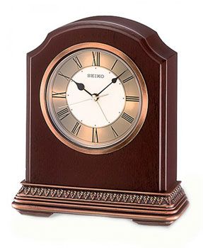 Seiko Настольные часы Seiko QXE018BN. Коллекция Интерьерные часы