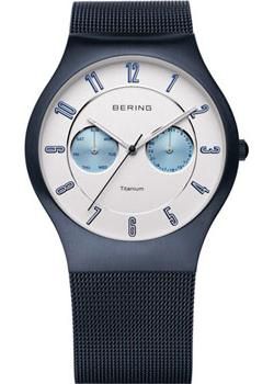 Bering Часы Bering 11939-394. Коллекция Titanium