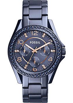 Fossil Часы Fossil ES4294. Коллекция Riley