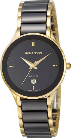Женские часы Romanson TM4236LG(BK)