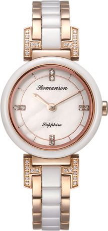 Женские часы Romanson RM8A10QLR(WH)