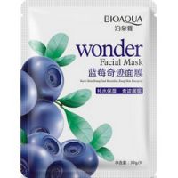 Bioaqua Wonder - Маска увлажняющая с экстрактом черники, 30 г