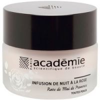 Academie Infusion de Nuit a la Rose - Ночной крем Розовая инфузия, 30 мл