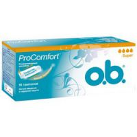 o.b. ProComfort Super - Тампоны женские гигиенические, 16 шт