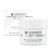 Janssen Demanding Skin Rich Eye Contour Cream - Питательный крем для кожи вокруг глаз 30 мл