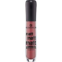 essence Matt matt matt! - Блеск для губ, тон 08 коричнево-красный