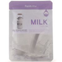 FarmStay Visible Difference Mask Sheet Milk - Тканевая маска с молочными протеинами, 23 мл