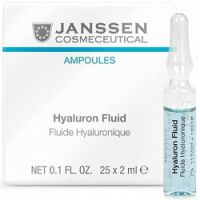 Janssen Cosmetics Ampoules Hyaluron Fluid - Ультраувлажняющая сыворотка с гиалуроновой кислотой 7 x 2 мл