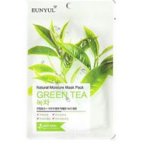 Eunyul Natural Green Tea - Тканевая маска для лица, с экстрактом зеленого чая, 23 г