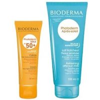 Bioderma Photoderm Max - Набор, Крем SPF50+ и Молочко после солнца