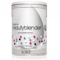 Beauty Blender - Набор, Спонж и мини-мыло для очистки, белый