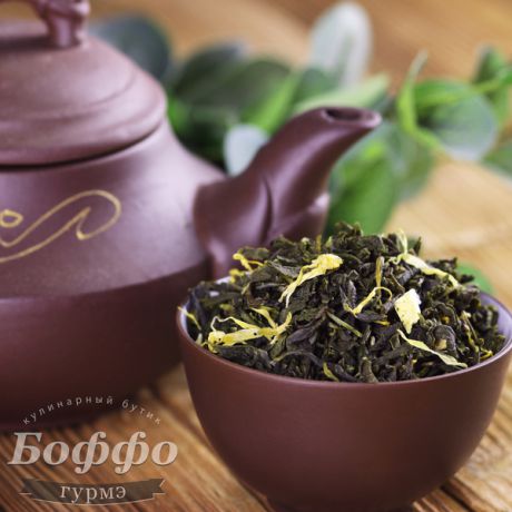 Ароматизированный зелёный чай "Летний полдень" (50 г)