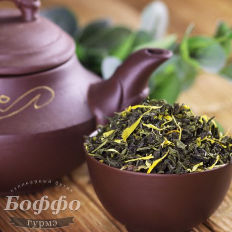 Ароматизированный зелёный чай "Экзотический фрукт" (50 г)