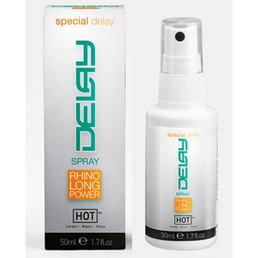 Hot Delay Spray, 50 мл Спрей для продления эрекции