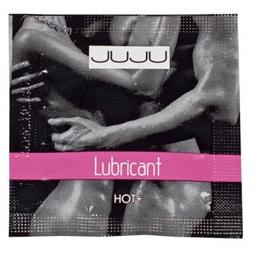 JuJu Lubricant Hot+, саше 3мл Возбуждающий лубрикант