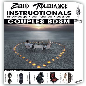 Zero Tolerance Couples BDSM Набор для БДСМ игр