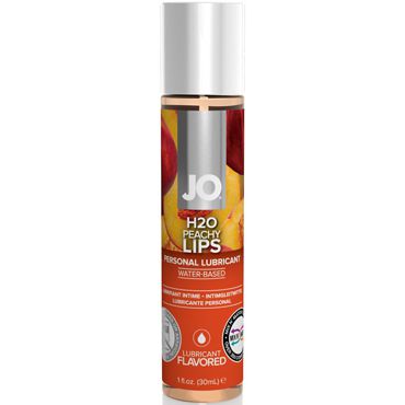 JO H2O Peachy Lips, 30 мл Съедобный лубрикант с ароматом Персик