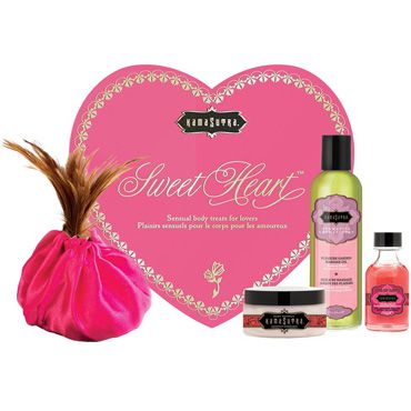 Kama Sutra Sweet Heart Strawberry Kit Набор для романтического вечера