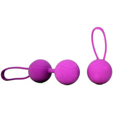 Shibari Pleasure Kegel Balls, фиолетовые Набор вагинальных шариков