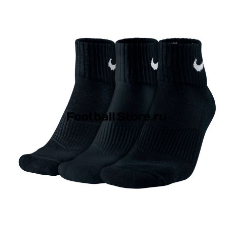 Комплект носков Nike 3PPK Cushion Quarter SX4703-001