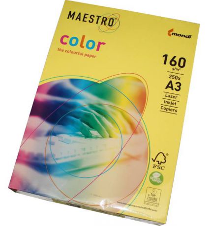 Maestro Color 160 г/м2, 297x420 мм пастель