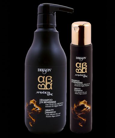 Dikson Питательный шампунь для волос с маслом арганы и экстрактом Морских водорослей ArgaBeta Beauty Shampoo, 500 мл