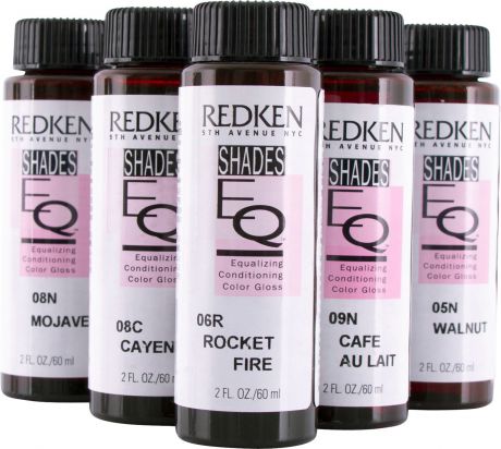 Redken Краска-блеск без аммиака Shades Eq Gloss, 3*60 мл (45 оттенков), 04NB Maple, 3*60 мл