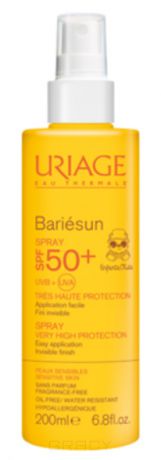 Uriage Солнцезащитный спрей для детей SPF50+ Bariesun, 200 мл
