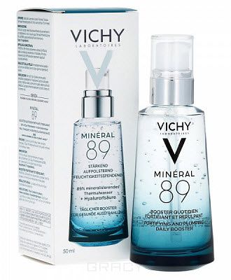 Vichy Ежедневный гель-сыворотка для кожи, подверженной внешним воздействиям Mineral 89, 50 мл