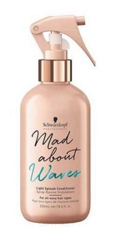 Schwarzkopf Professional Лёгкий кондиционер-спрей для волос Mad About Waves Light Splash Conditioner, 250 мл