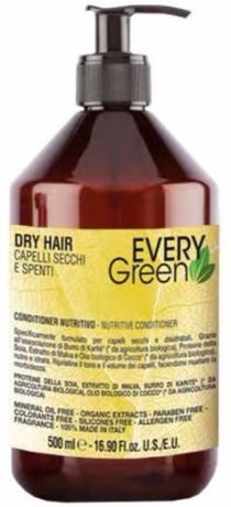 Dikson Кондиционер для сухих волос Everygreen Dry Hair Condizionante Nutriente, 500 мл