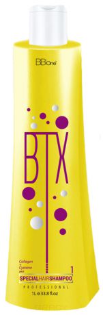 BB One Подготавливающий шампунь BTX Special Hair pH=6,5 Шаг 1, 1 л