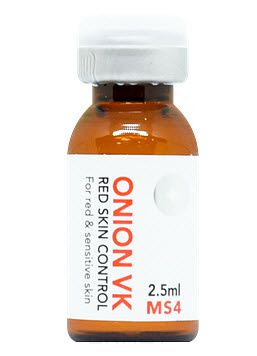 Intomedi Биопептон активный концентрат для чувствительной кожи и кожи с куперозом, укрепляющий сосуды и снимающий покраснения Onion VK Red Skin Control MS4-1, 2,5 мл