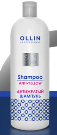 OLLIN Professional Антижелтый Шампунь для волос Silk Touch, 500 мл