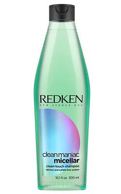 Redken Мицеллярный шампунь Глубокое очищение волос и кожи головы Clean Maniac Micellar, 300 мл
