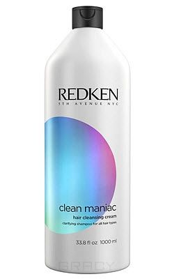 Redken Очищающий крем для окрашенных волос Hair Cleansing Cream Clean Maniac, 1 л