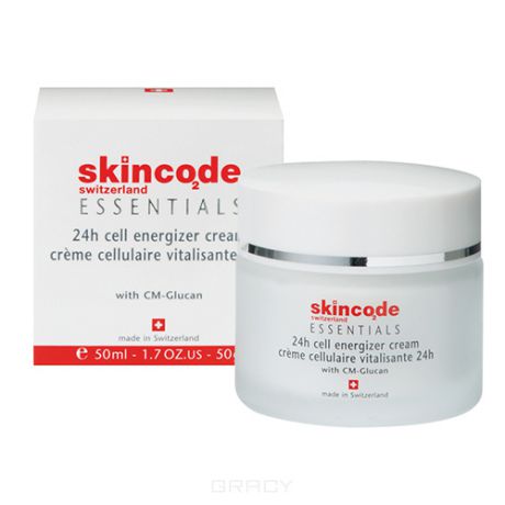 Skincode Энергетический клеточный крем "24 часа в сутки" Essentials, 50 мл