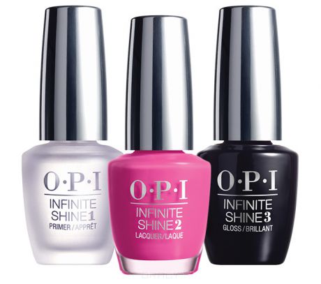 OPI Лак с преимуществом геля Infinite Shine, 15 мл (28 цветов), Pretty Pink Perseveres, 15 мл