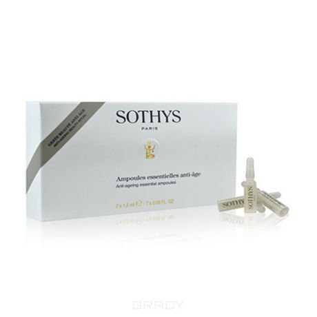Sothys Омолаживающий anti-age ампульный концентрат Anti-Ageing Essential Ampoules 7 х 1,5 мл