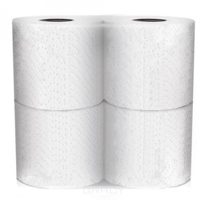 Igrobeauty Туалетная бумага 2-х слойная, без аромата, белая (4 шт)